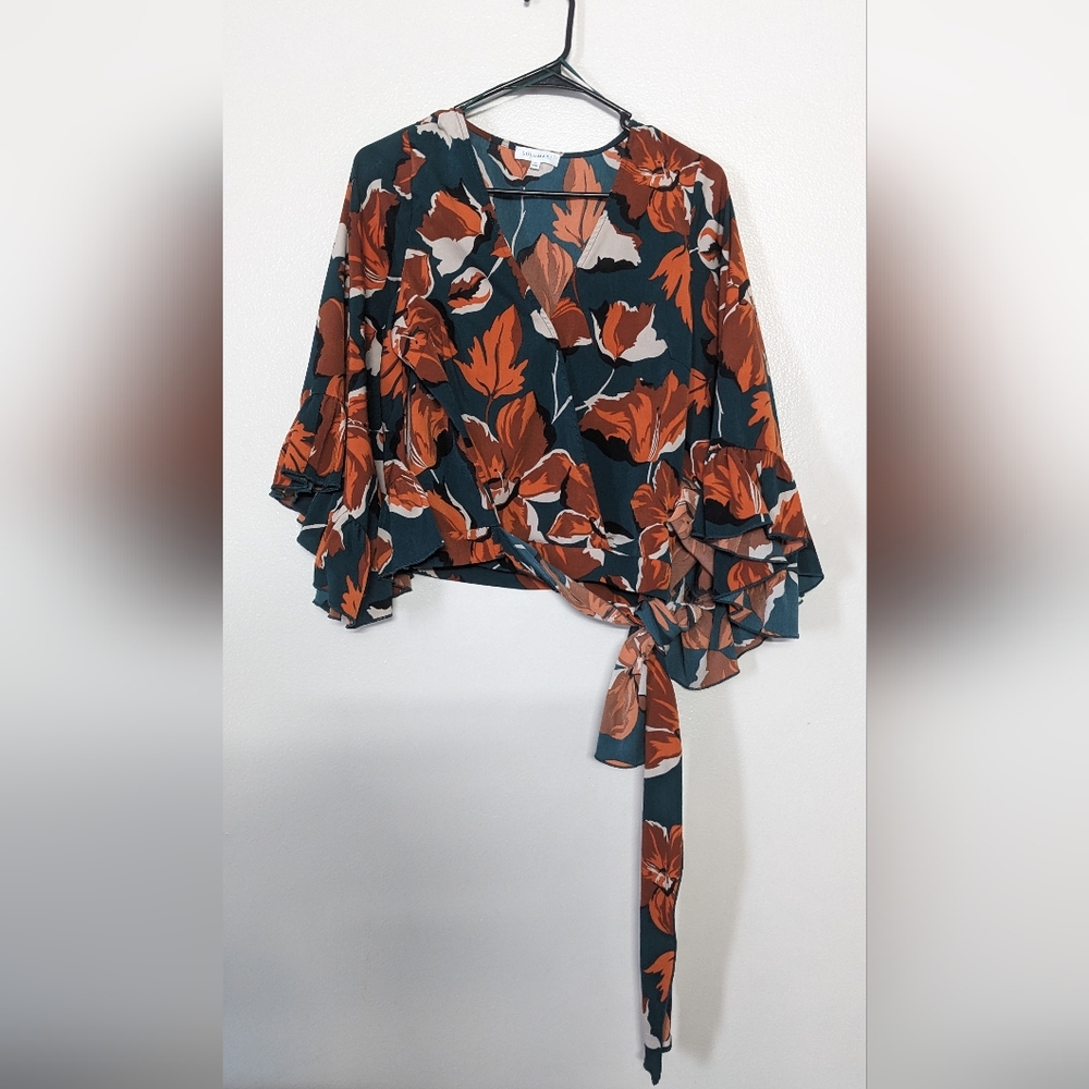 Women's floral blouse